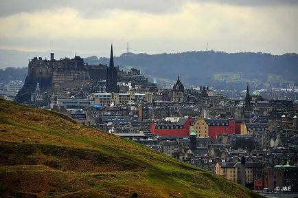 Royal Mile в Единбург, Шотландия