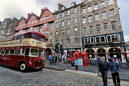 Royal Mile в Единбург, Шотландия