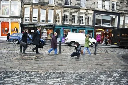 Royal Mile в Единбург, Шотландия