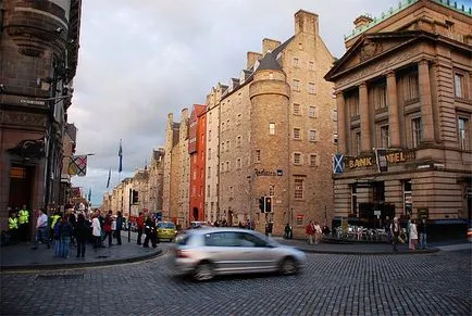 Royal Mile в Единбург, Шотландия