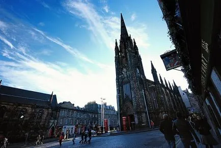 Royal Mile в Единбург, Шотландия