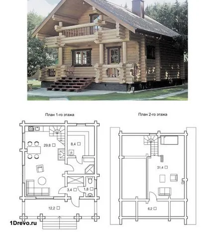 Case din lemn la cheie de preț aproximative, design, finisaje