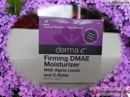 Krém Derma e DMAE alfa-liponsav-c-észter újrastruktúráló krém - «krém, amely működik!