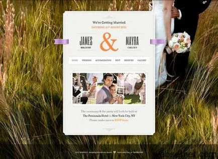 A legjobb wordpress téma esküvő