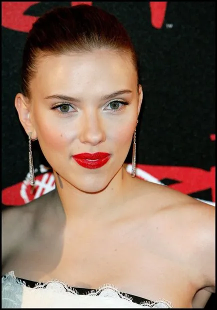 Machiaj de stele Scarlett Johansson