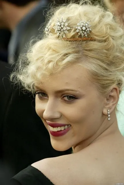 Csillagok Smink Scarlett Johansson