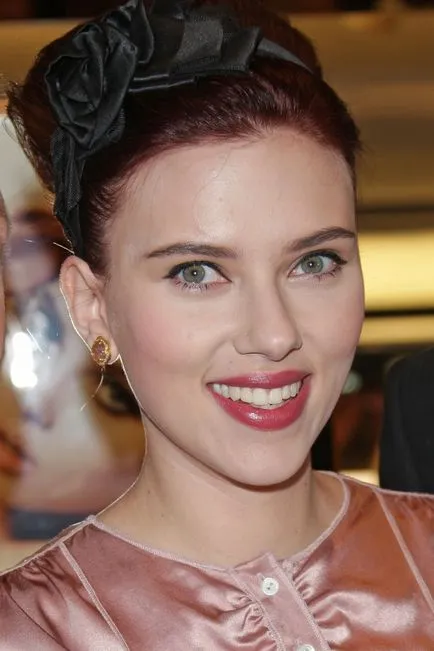 Csillagok Smink Scarlett Johansson