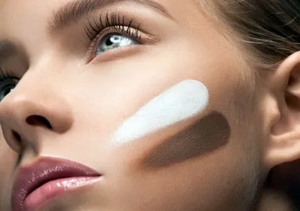 Mattító bázis make-up alatti alapot a zsíros bőr Lumene személy, Avon és más márkák, vélemények