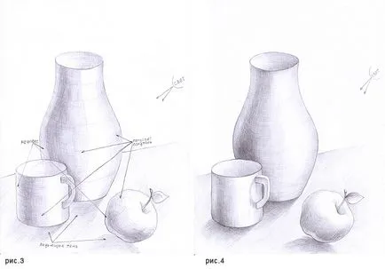 Kivetése stroke csendélet