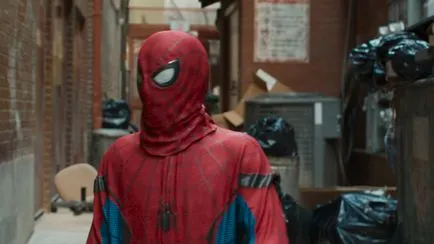 Új ruha pók a technológia Iron Man-ben bemutatott új trailer a film