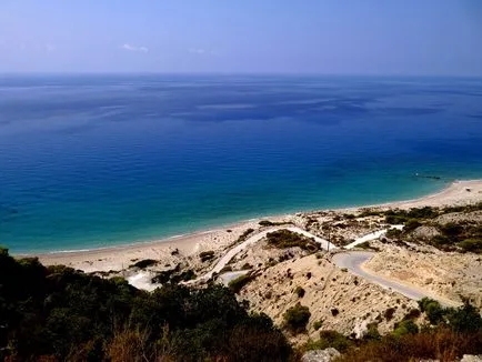 Lefkada-sziget (Görögország) áttekinti, hogyan lehet