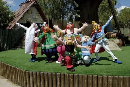 Asterix (Asterix) Párizsban - fotók, látnivalók, irányok, nyitva tartás, jegyárak