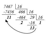 Traducerea numerelor din sistemul zecimal în alt sistem numeric