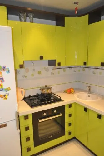 Planul de bucătărie de 6 metri (45 poze) opțiuni de design interior cu ghidul lor propriile mâini, fotografii, și