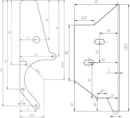 Transferul generatorului pe partea de sus a 21214, repararea câmp