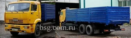 cabine KAMAZ repararea, cabine de vânzare cu revizie generală