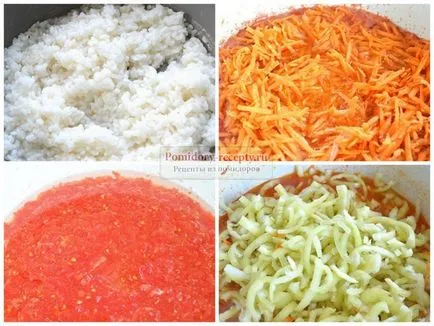 Rice paradicsommal receptek részletes fotó