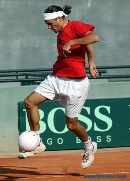 fan Roger Federer de fotbal