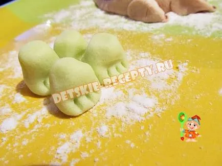 Захар паста Торта с ръцете си - рецепта със снимка