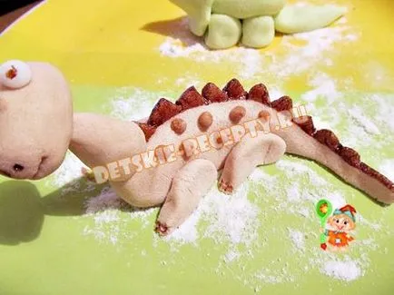 Захар паста Торта с ръцете си - рецепта със снимка