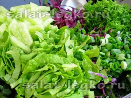 Salata de varză roșie cu castraveți