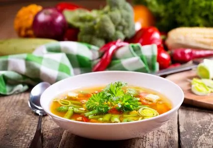 Titkok főzés klasszikus minestrone, a hivatalos honlapján receptek Julia Vysotsky