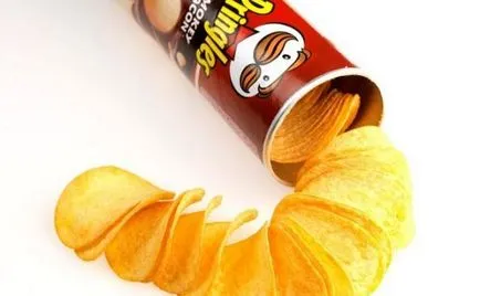 Колко чипове в Pringles на стека