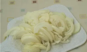 Juicy friptură - reteta acasă cu ciuperci carne și cartofi în cuptor cu fotografii