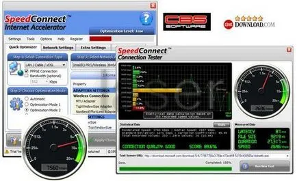 Speedconnect Internet Accelerator Freeware - Sistemul de Utilități