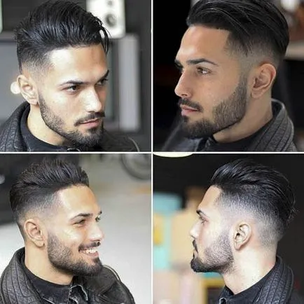 Modern és divatos frizurák férfiak, típusok