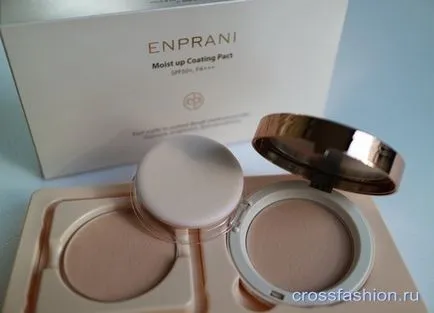 grup Crossfashion - hidratare praf crema de acoperire umedă pact de ton 21, SPF50, pa pe enprani Review