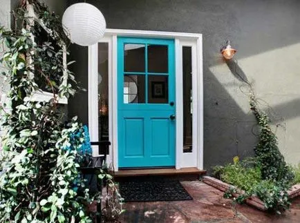 A színe a bejárati ajtó
