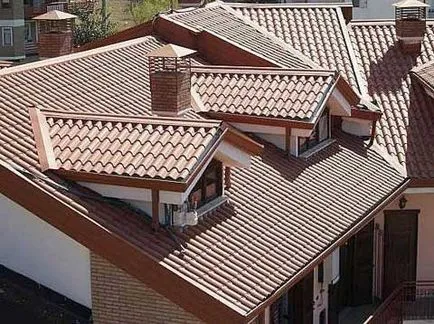 Усложнена покрив от метал монтаж и дизайн