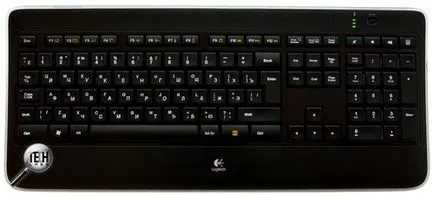 С шикозен и комфорт за да отговори на тъмно, или преглед Logitech осветена клавиатура K800 - периферия