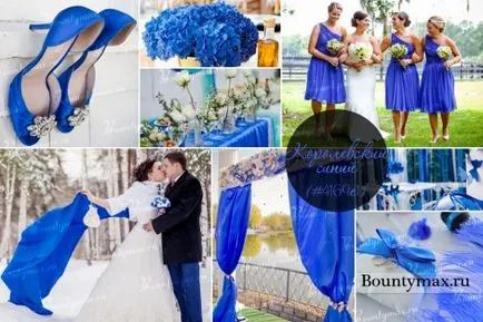 Nuntă în albastru toate nuanțele de albastru