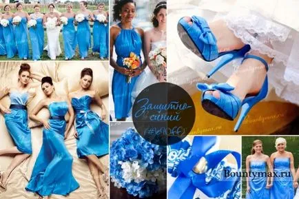 Nuntă în albastru toate nuanțele de albastru