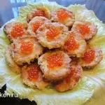 Tartlets csirkével és szilva - recept fotókkal