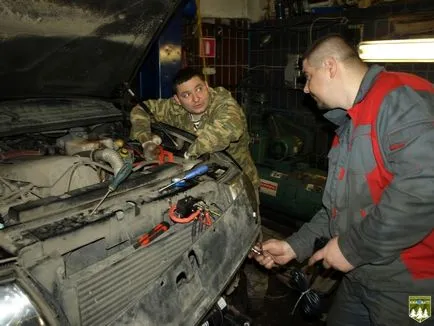 Инсталиране на лебедката на времената UAZ Patriot сто с F1A на Iveco двигател и климатизация - киловата - клуб