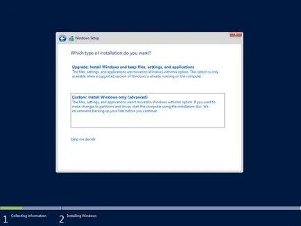 Telepíteni a Windows Server 2016 vmkh