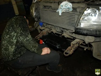 Instalarea troliului pe UAZ Patriot sute de ori cu F1a iveco motorului și aer condiționat - kilowatt - Club