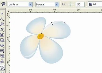 Tavaszi virágok - Corel Draw tanulságok