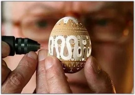Рязане на черупката на яйцето
