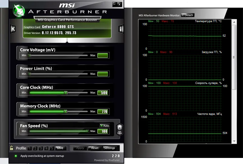 Sistemul devine! Sau 8800GTS de fier (finalizat)