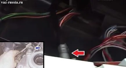 Смяна на кабела на вазите скоростомера 2108, ВАЗ 2109, ВАЗ 21099