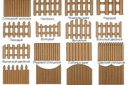 Дървени колове огради със собствените си ръце