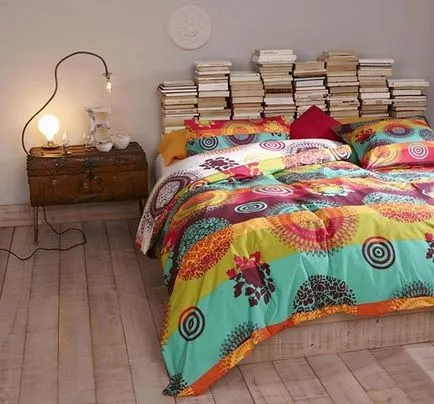 15. Ötletek stílusos design ágy fejtámla, amely biztosítja, hogy a hálószoba egy kis remekmű