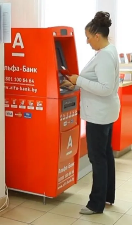 Alfa-Bank pentru a afla soldul a cardului 5 Easy Cai