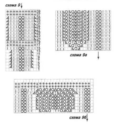 Fusta Fishnet, tricotat