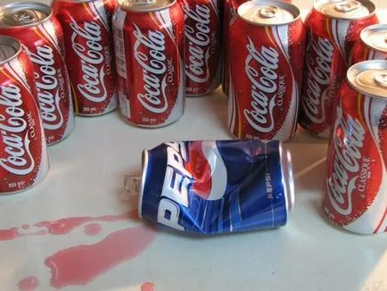 Battle of Coca-Cola Pepsi-Cola
