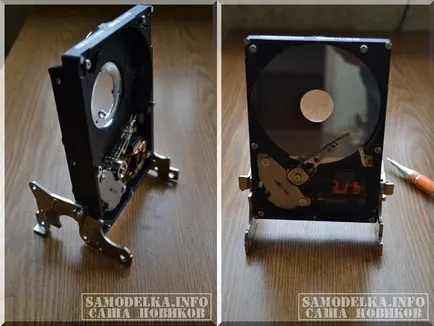 Ore de hard disk cu mâinile